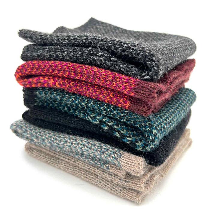 Shupaca Alpaca - Vendita all'ingrosso Guanti - Donna - Guanti in Alpaca - Trigo - Acero4