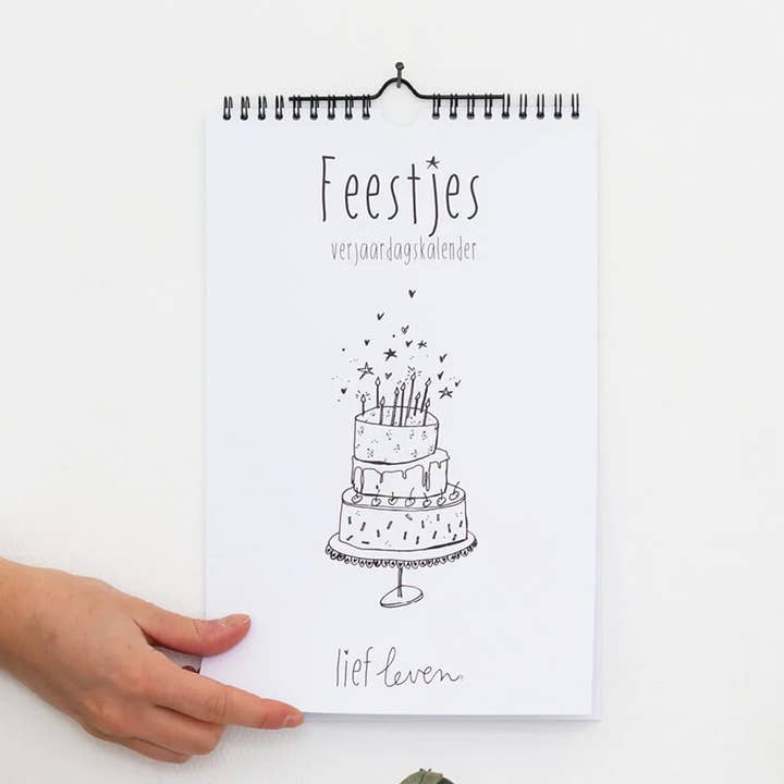 Calendrier des fêtes pour la vente par Lief Leven