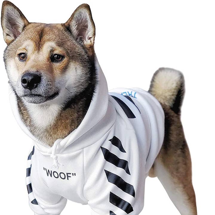 Fresh Pawz Woof Dog Hoodie for wholesale by Furr-Baby Gifts