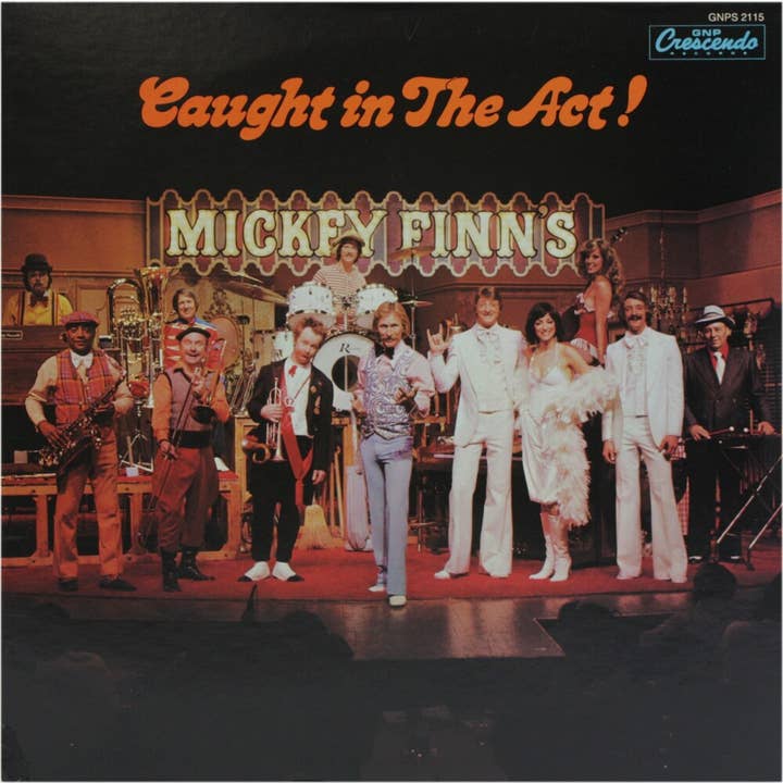 Vinyl - Sealed 12" LP - Finn, Mickey - Caught In The Act! for wholesale by Square Deal Recordings & Supplies