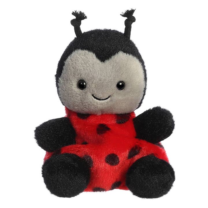 5" Plush Lil Spots Ladybug Palm Pal for wholesale by Kelley and Company