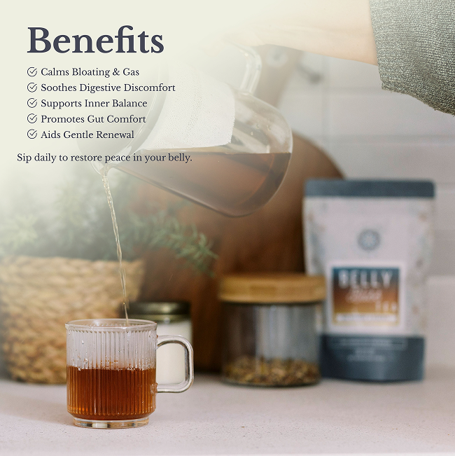 Euphoric Herbals – wholesale Health/detox tea – Belly Bliss Gut Renewal Tea6