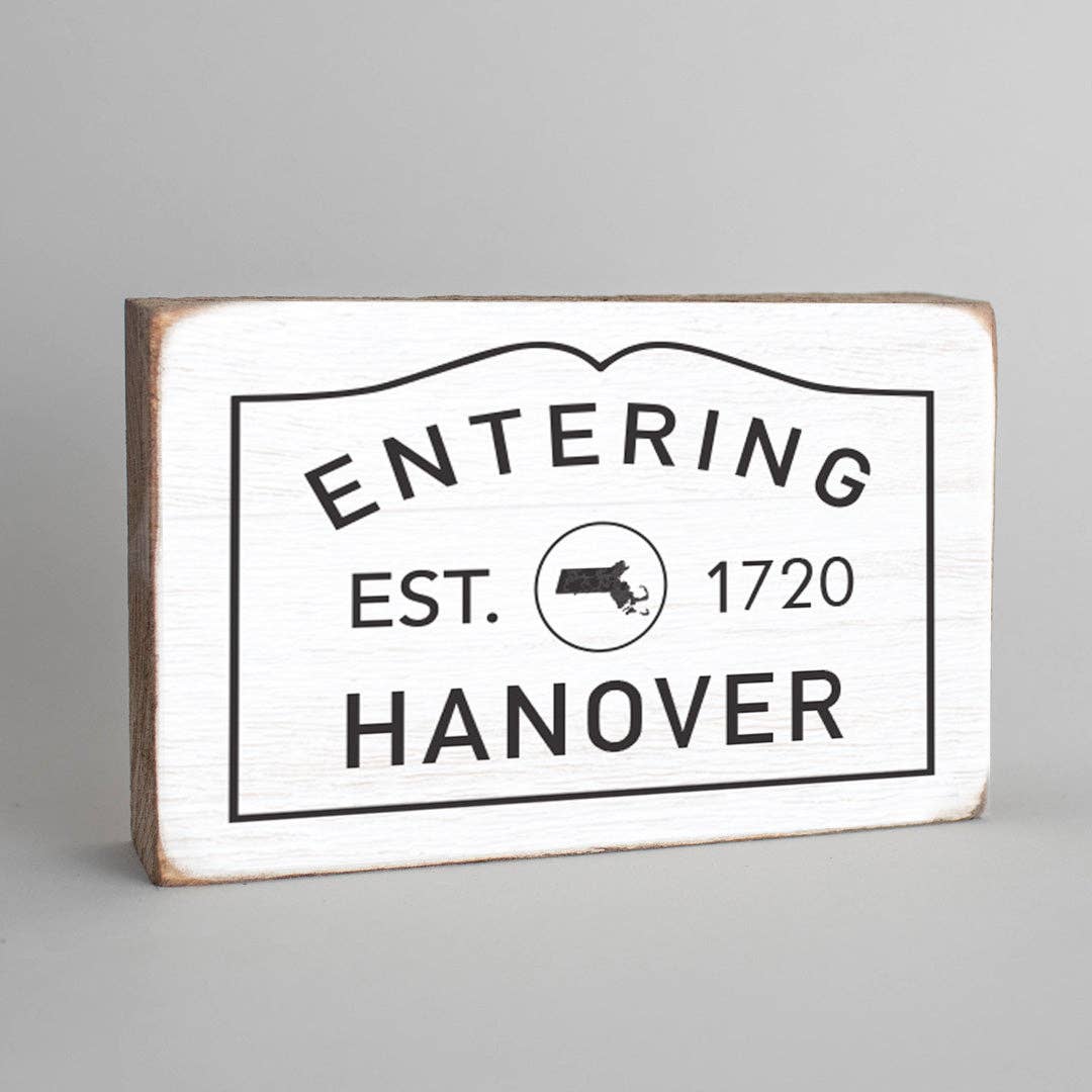 Rustic Marlin – wholesale Skylt – Personlig inmatning dekorativa träblock1