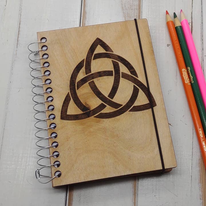 Diário de Bolso com Nó Celta da Trindade por atacado de Genesis 3D