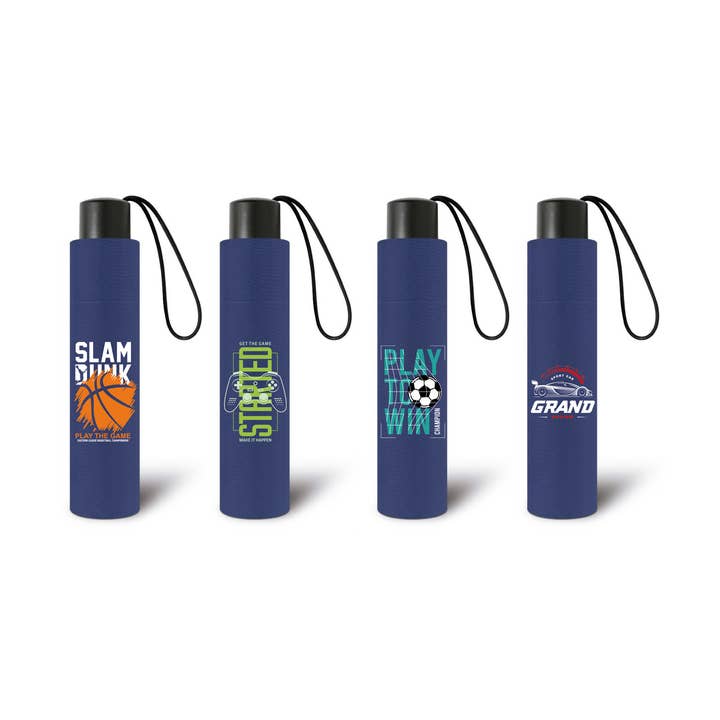 Paraguas Plegable Cadete Manual Azul 4 diseños.
Ref-640C
para venta al por mayor de Cuatrogotas