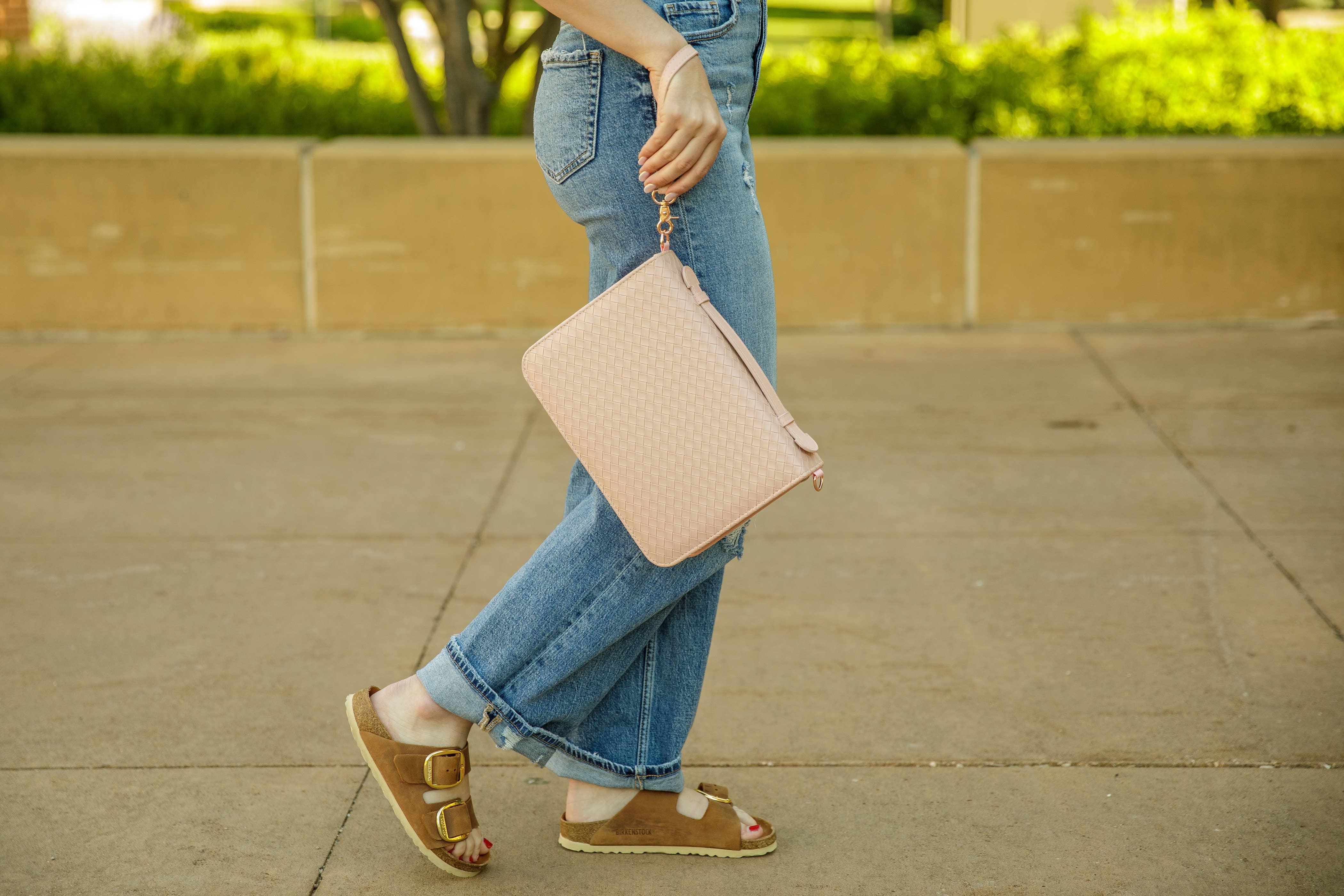 Ever, AJ - Wholesale Bible Cover - Bible Cover, Weave Bible Case, Crossbody BLUSH8