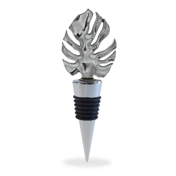 Tappo per Vino - Foglia Tropicale in Metallo per la vendita all'ingrosso da parte di Cota Global