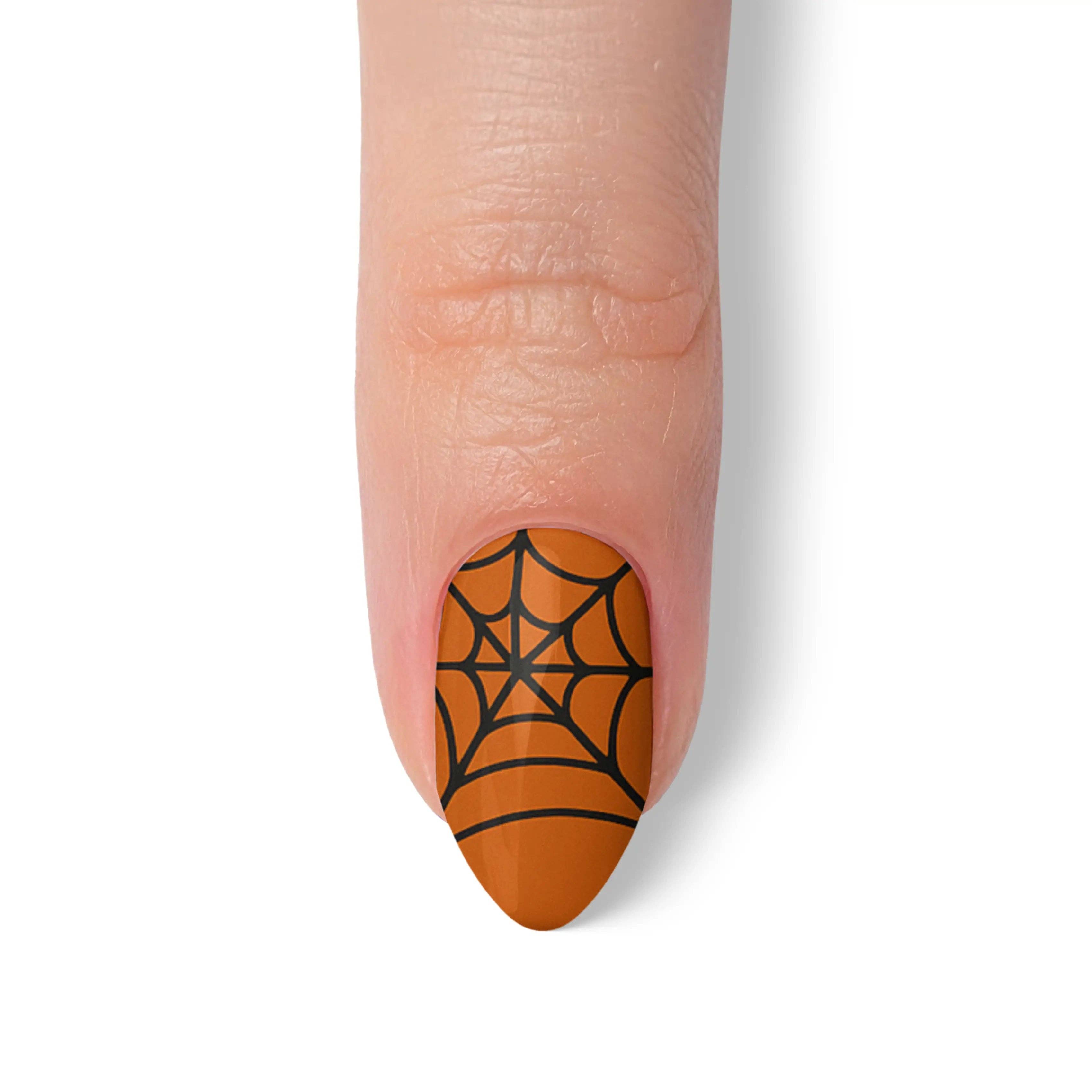 FYNE BODY - Wholesale Press-on/fake nails - Ghoul's Gold Glamour Halloween Press-On Nails93