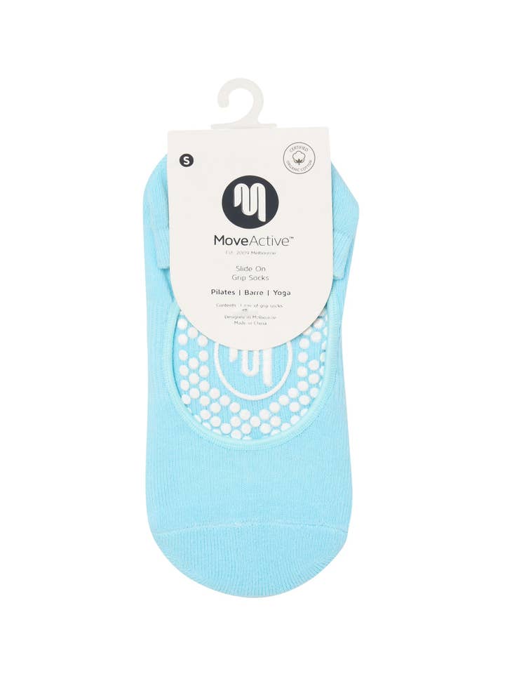 MoveActive – wholesale Strumpor - Dam – Glidfria halkskyddsstrumpor - Isblå5