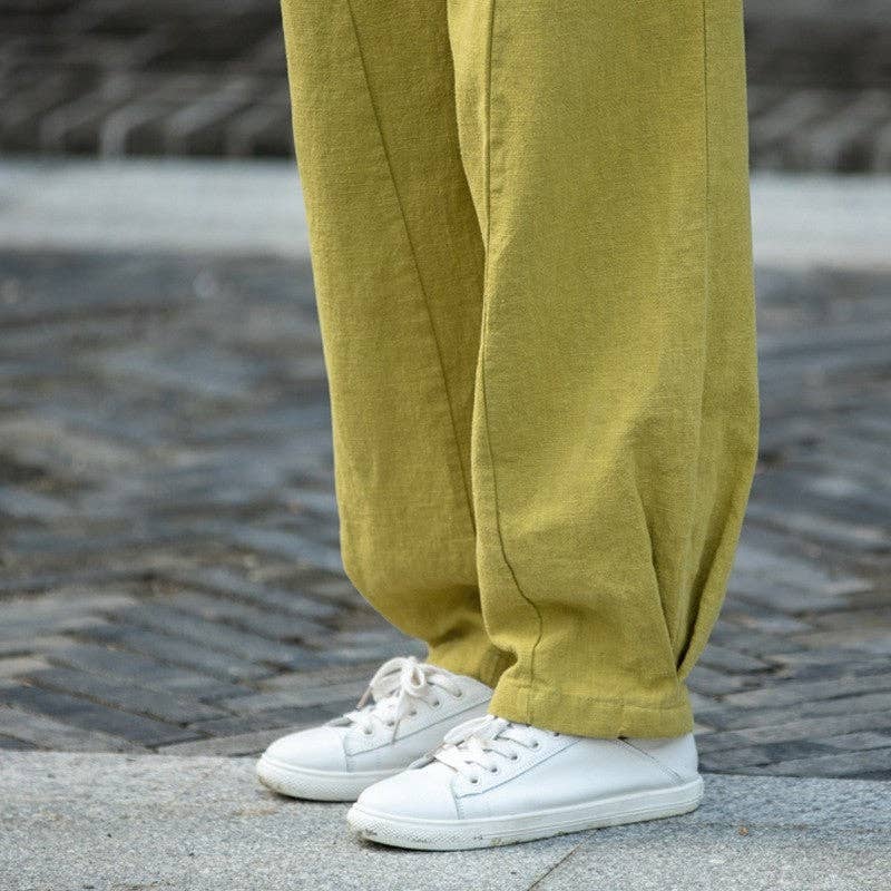 UZ Wholesale Store - Wholesale Pants - Women's - Lightweight Casual Lantern Pants in Solid Color5