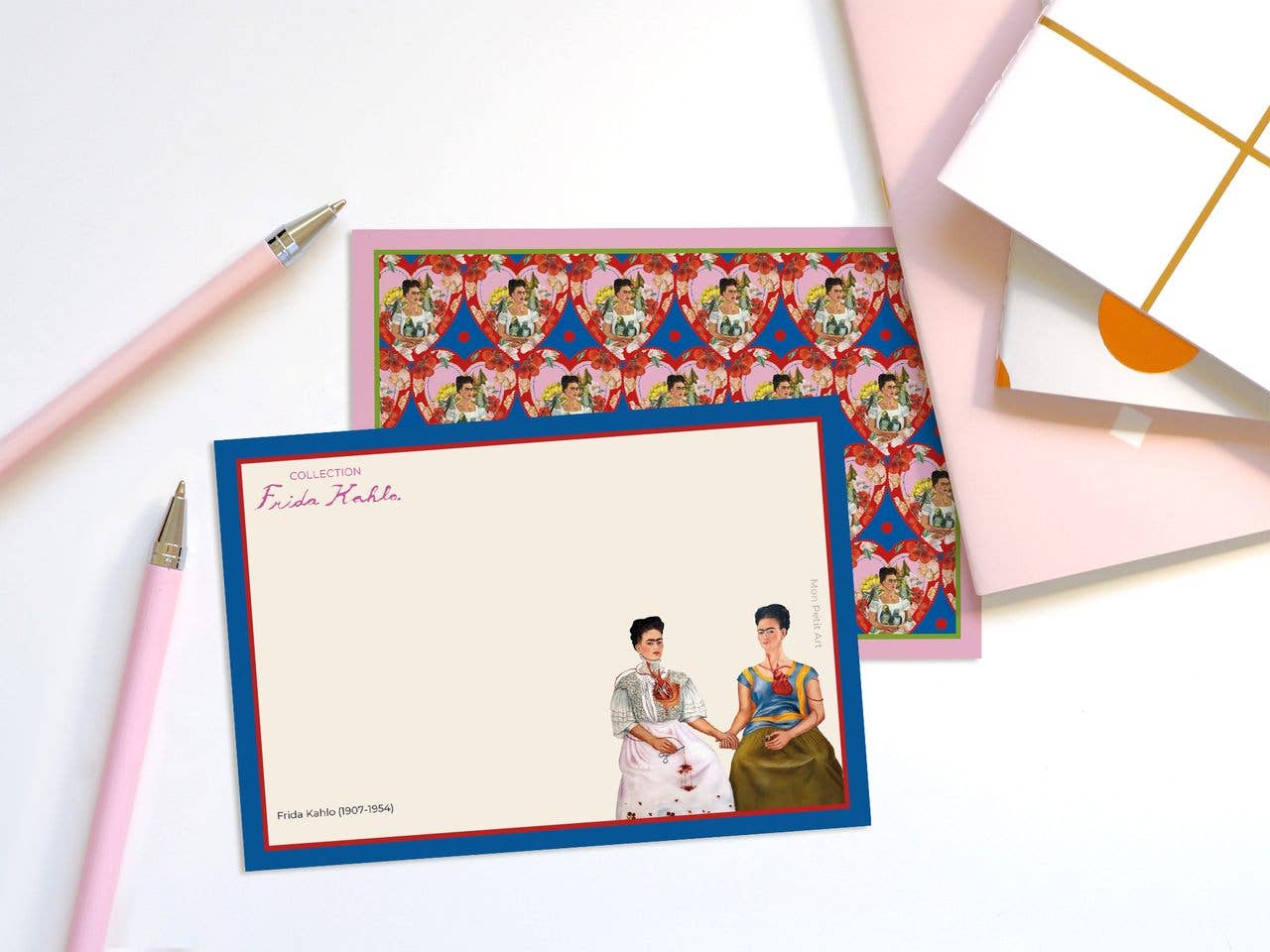 Mon Petit Art - Wholesale Stationery/Notecard Set - Coffret Cartes Frida Kahlo3