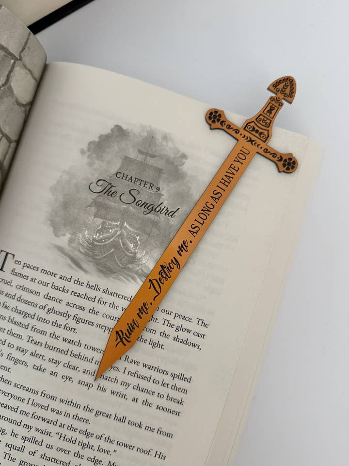 Det Evige Konge sværd-bogmærke officielt licenseret bogmerchandise for engroshandel hos zoo&roo