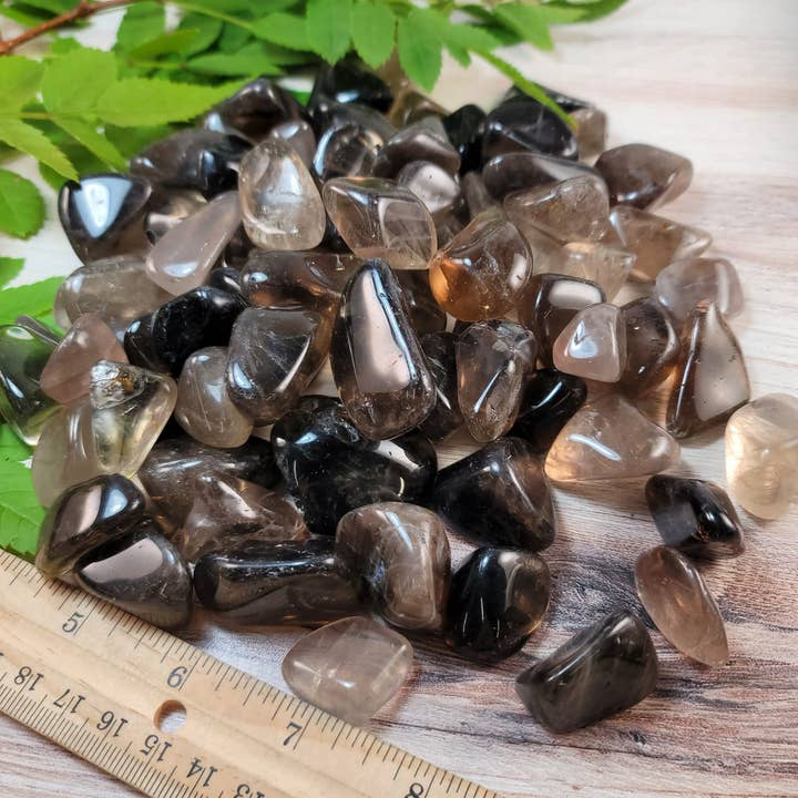 Aquamarine Daydream Wholesale – Pedra/cristal espiritual por atacado – Copos de Quartzo Esfumaçado de 1 kg ~ Cristais a Granel
