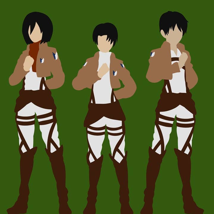 Imprimé Attaque des Titans pour la vente par Mizorey Ren