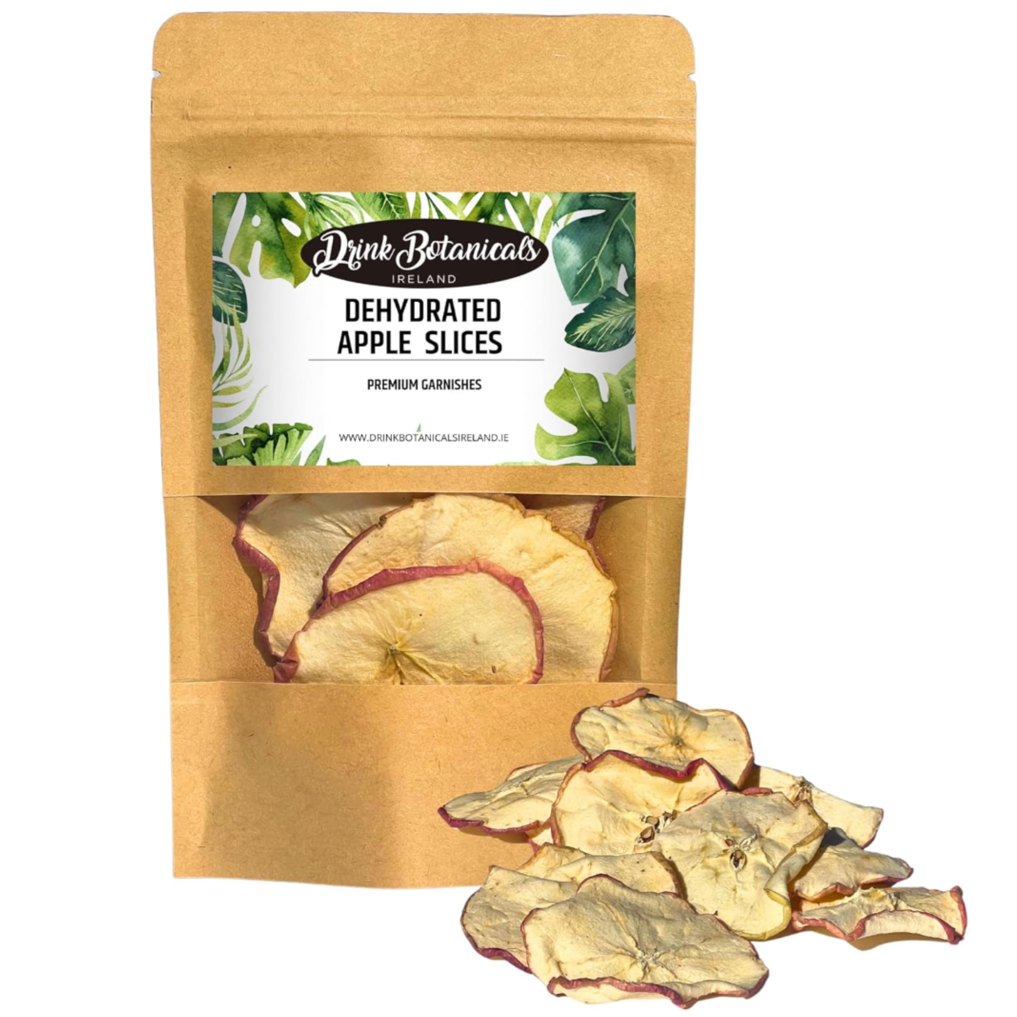 Drink Botanicals Ireland - Vente Fruits secs/déshydratés - Tranches de pomme déshydratées0