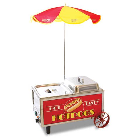 EcoQuality - Wholesale Kitchen appliance - Mini Cart Hot Dog Merchandiser 60 Hot Dog0
