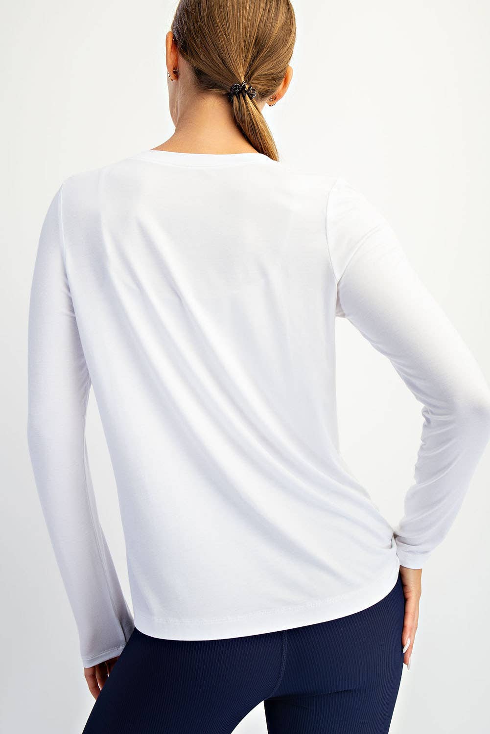Rae Mode - Wholesale Lounge Top - Women's - VISCOSE MODAL LONG SLEEVE TOP7