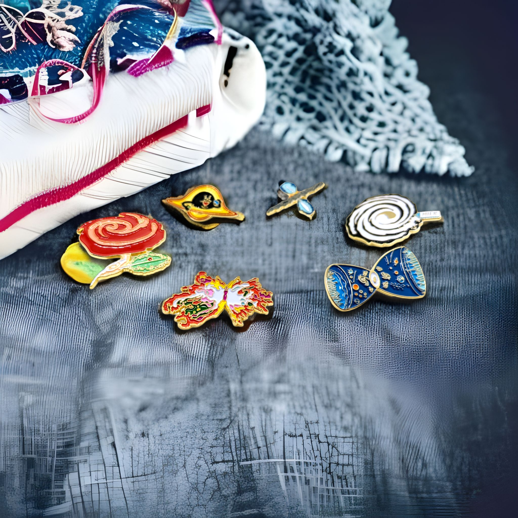 PINtelligentsia - Wholesale Lapel Pin/Button - Milky Way Enamel Pin - "Whole Milk-y Way" Funny Pun Pin!12