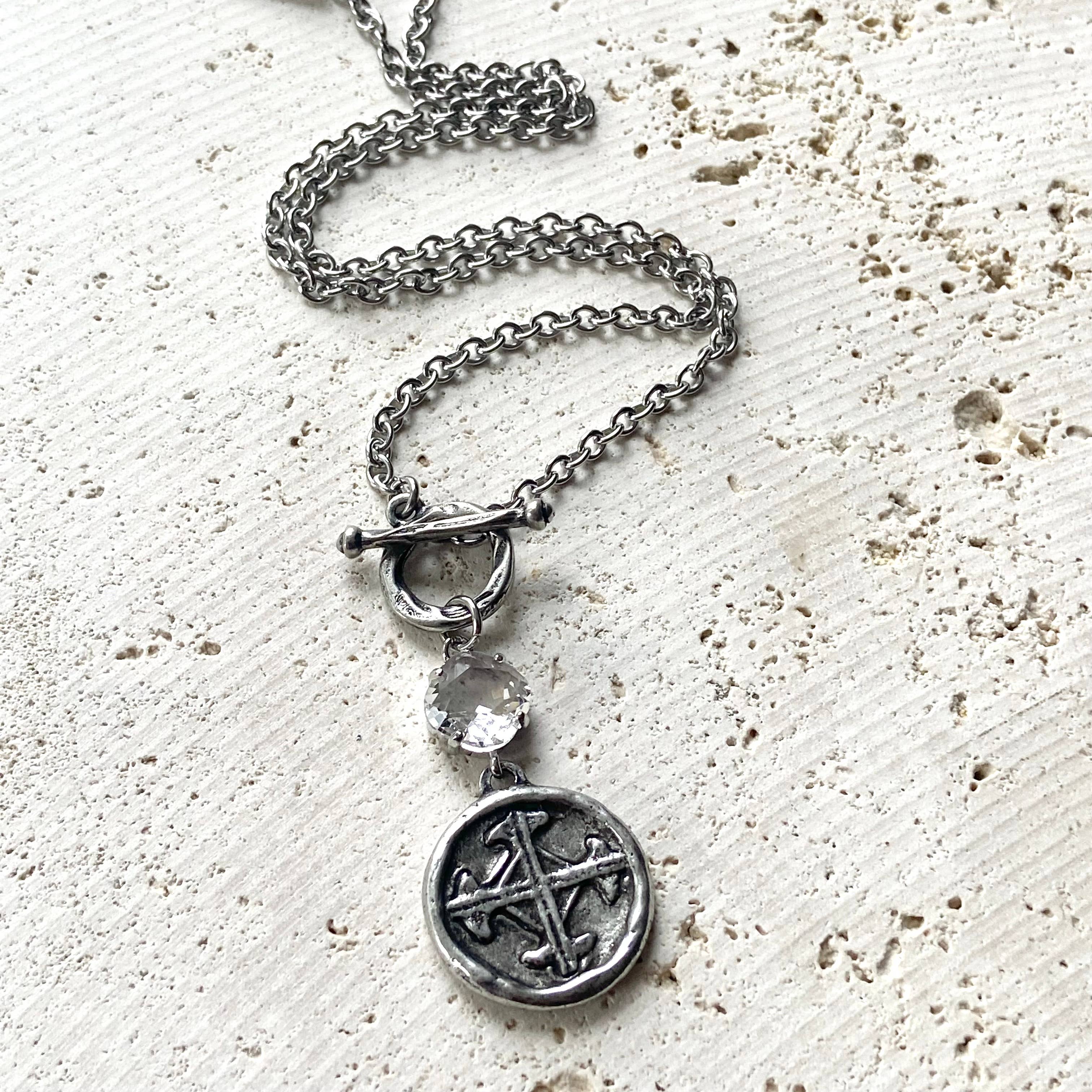 VB&CO Designs Handmade Jewelry - Wholesale Pendant/Charm Necklace - Serenity prayer necklace religious gift jewlery2