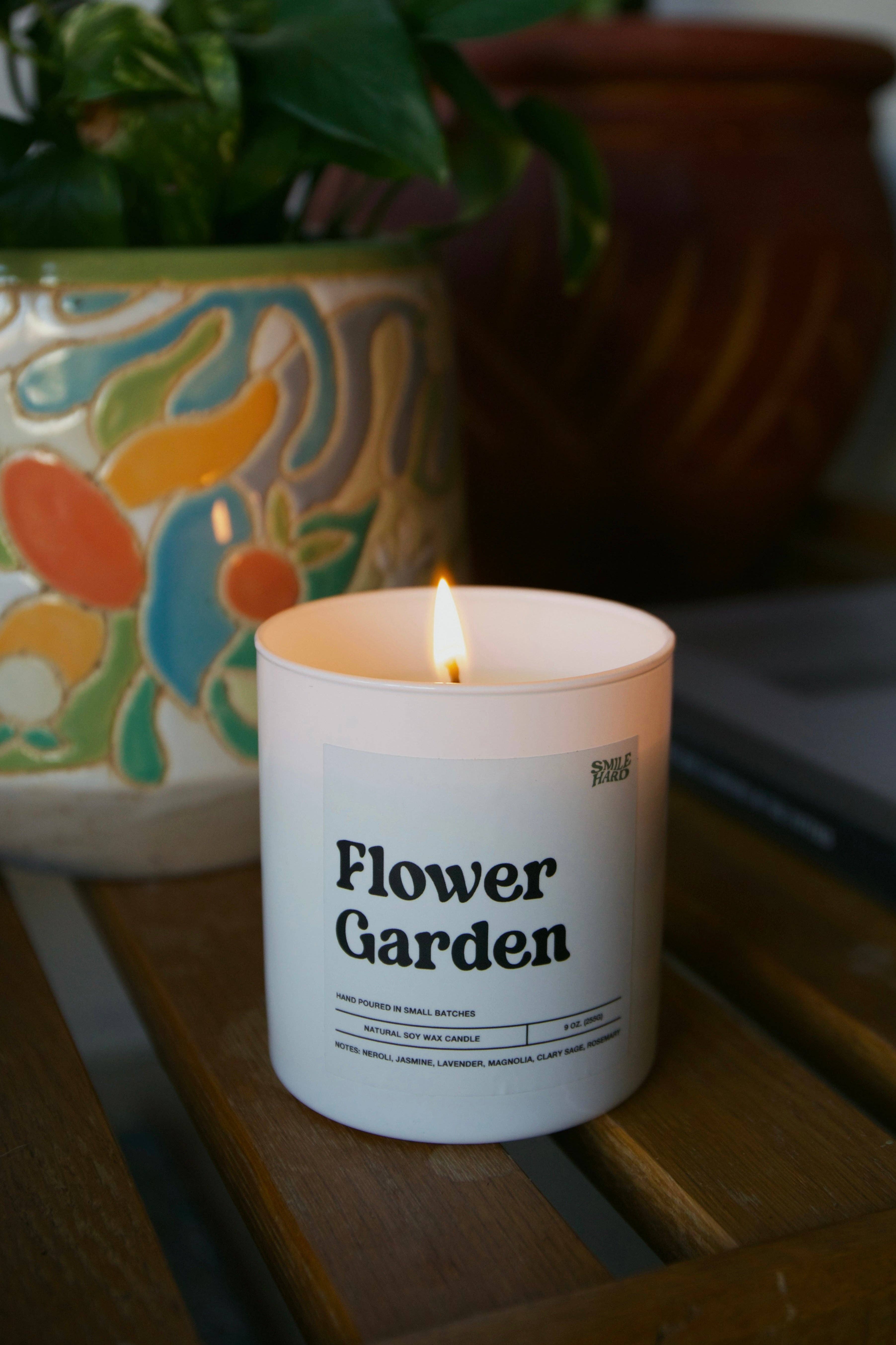 Beaten Path Co - Wholesale Jar/Filled Candle - CANDLE - FLOWER GARDEN