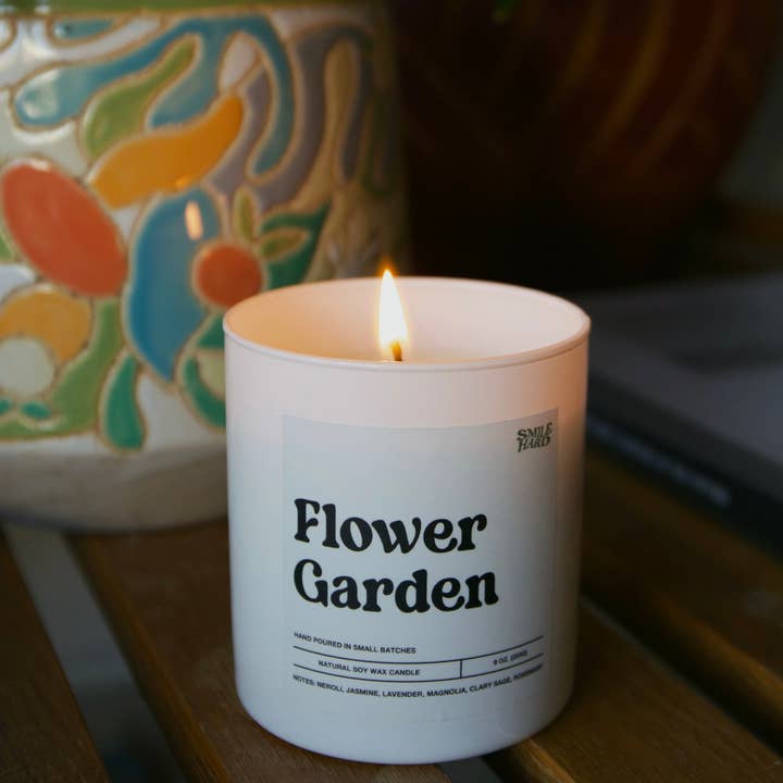 Beaten Path Co - Wholesale Jar/Filled Candle - CANDLE - FLOWER GARDEN0