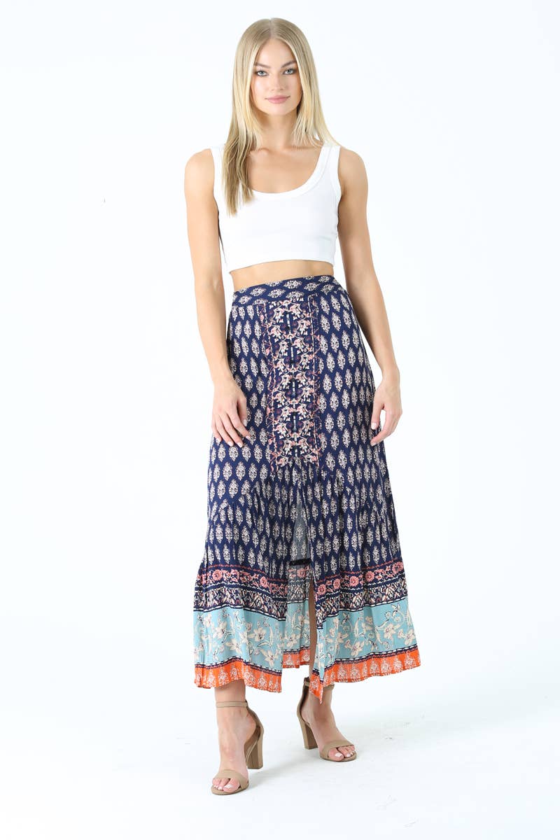 ANGIE - Wholesale Skirt - Women's - 26L67-FL911