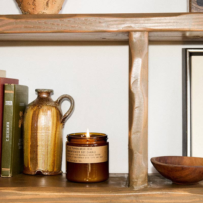P.F. Candle Co. - Wholesale Jar/Filled Candle - Sandalwood Rose - Large Concentrated Candle1