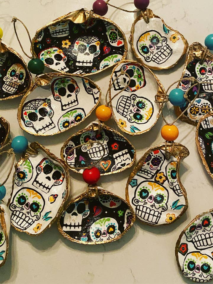 Adornos de calavera de azúcar para venta al por mayor de Shore Hustle
