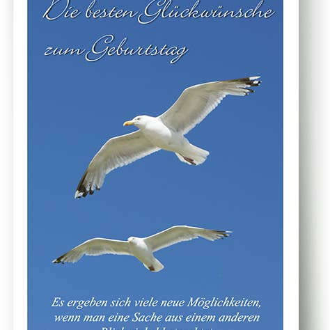 Birthday/Greeting card/Bird/519005 for wholesale by Yabué