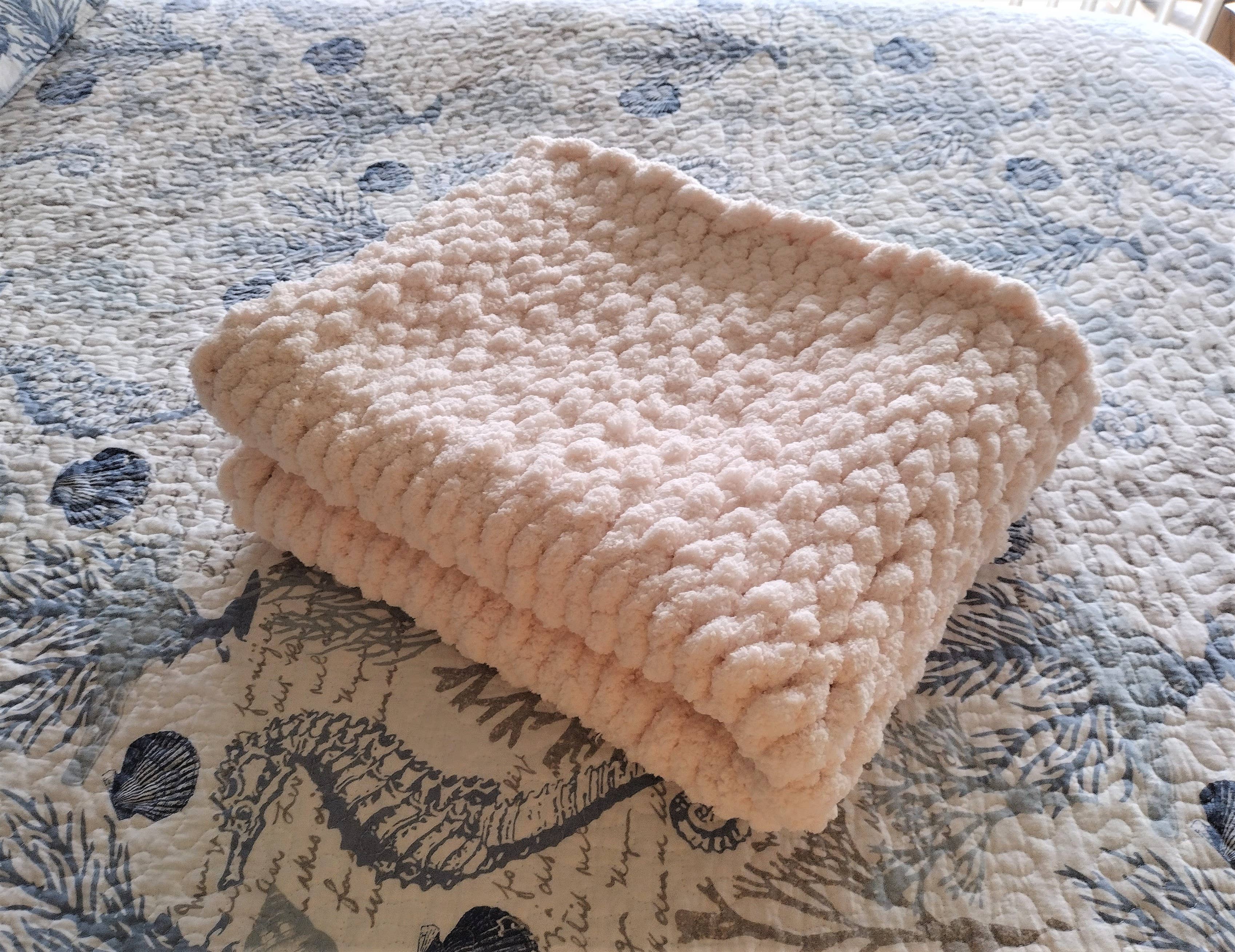 Outer Banks Treasure - Wholesale Bedding Blanket - Kids & Baby - Chunky Knit Handmade Toddler and Baby Blankets Solid Colors11