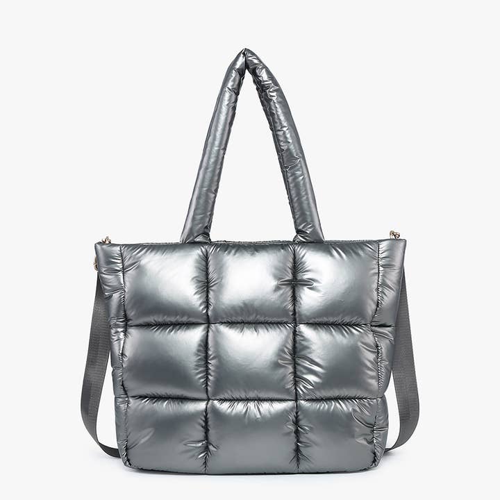 Jen & Co. - Wholesale Shoulder Bag - Women's - M2355 Kiersten Puffer Hobo w/ Strap