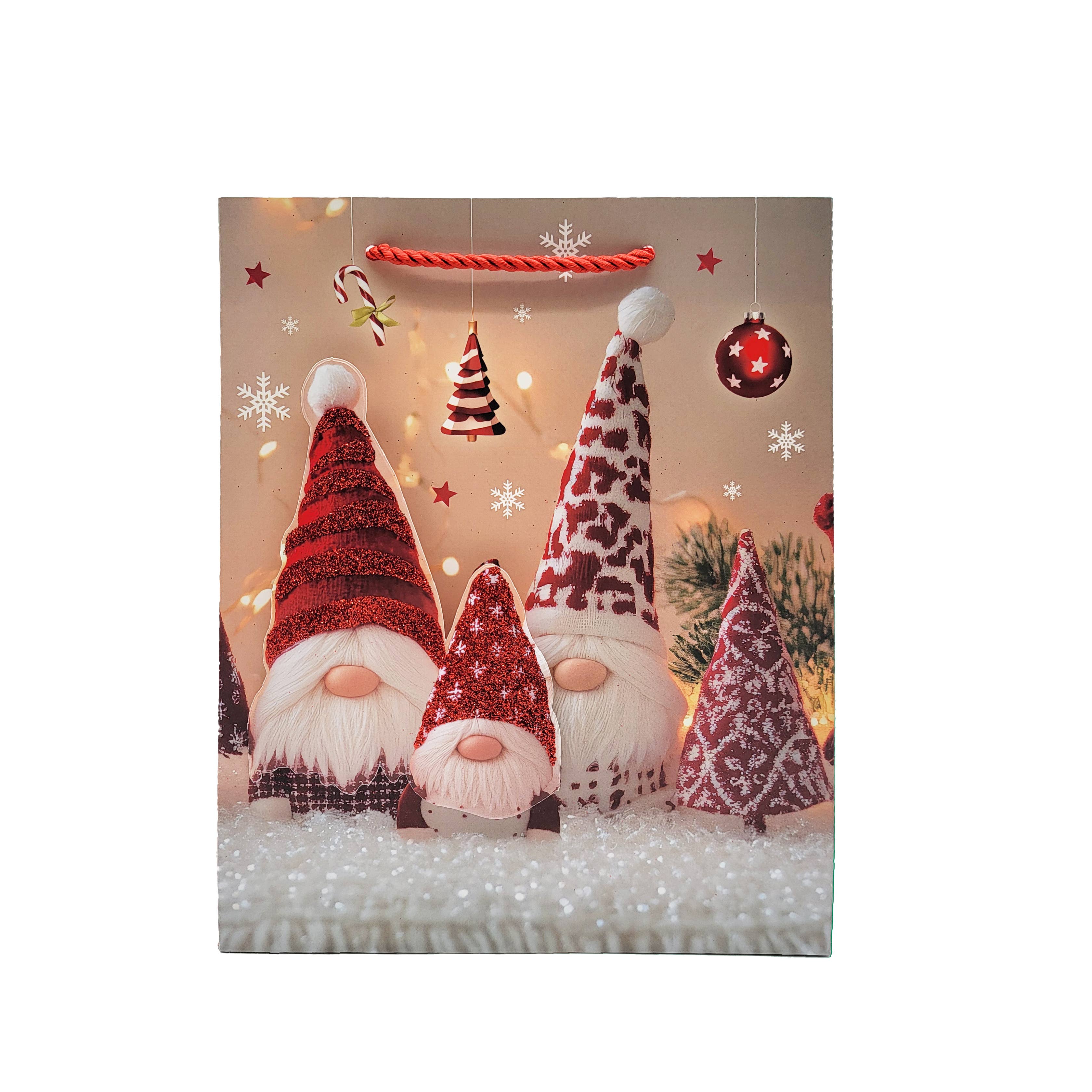 Crover - Wholesale Gift Bag - Christmas Gnome Gift Bags1