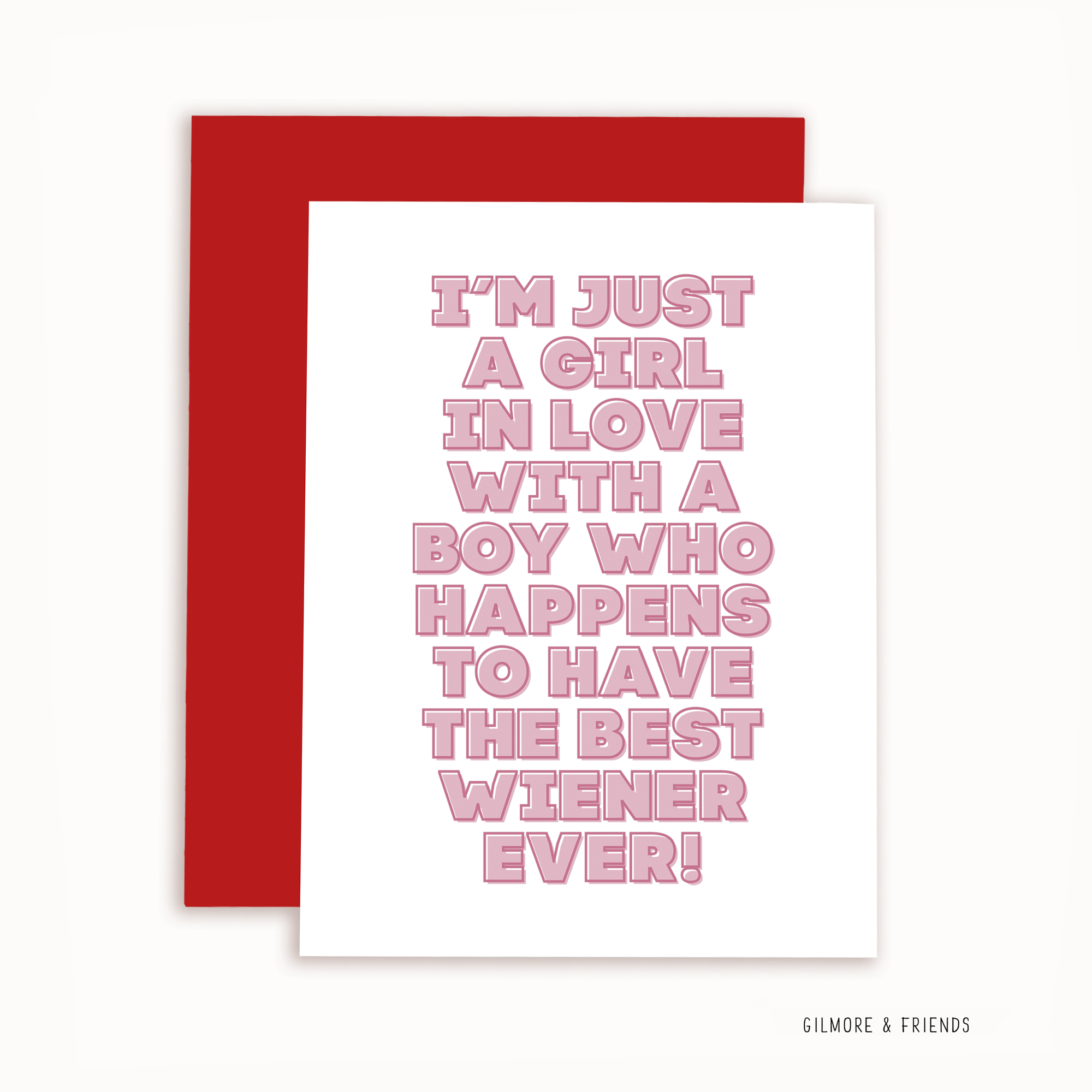 Gilmore & Friends - Wholesale Valentine's Day Card - Funny Gay Valentine’s Day Card for Him from Her1