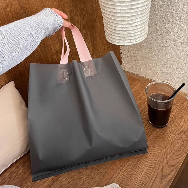 ByHome - Wholesale Gift Bag - 50pcs, Dual-colors Premium Frosted square PVC Gift Bags1