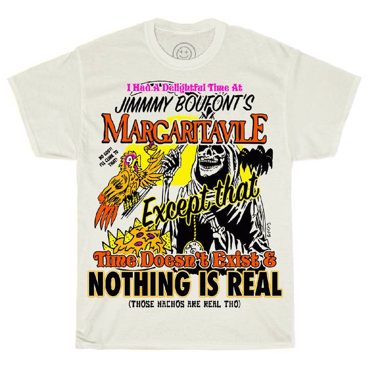 Margaritavile Ivory Tee for wholesale by Boss Dog