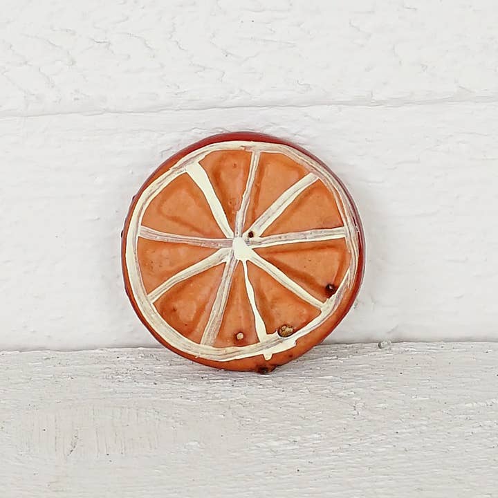 Holiday Depot Inc. - Wholesale Decorative Tabletop Object - 31365-12-piece Faux Orange Slices Bag