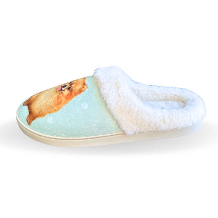 E&S Pets - Wholesale Slippers - Unisex - Pomeranian Snuggs Slipper - Comfy - Pet lovers