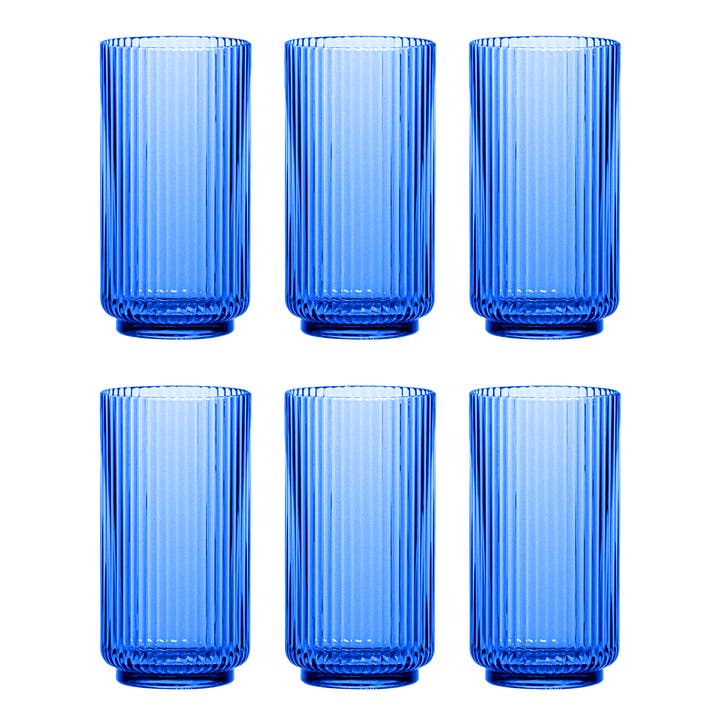 Mesa Jumbo, Cobalt Blue, 22 oz, Set of 6 for wholesale by Abode Homewares by TarHong