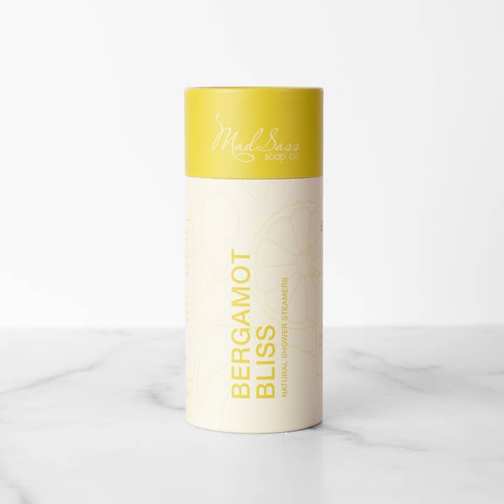 Mad Sass Soap Co - Wholesale Shower Steamer/Bomb - Bergamot Bliss (Pack of 5) - Shower Steamers1