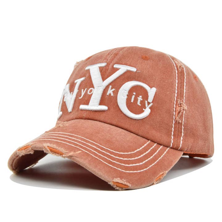 MKS America - Wholesale Baseball Cap - Women's - NYC embroidered cap6