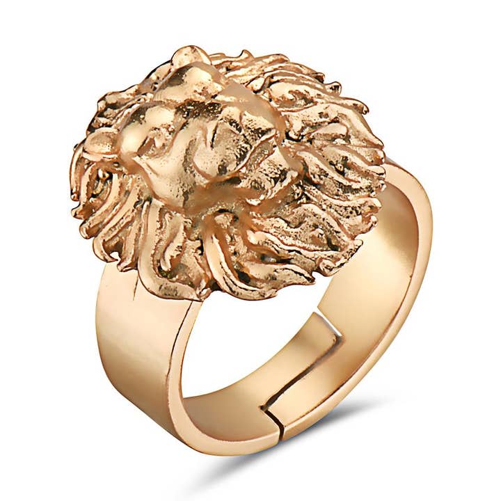 Anello Leone per la vendita all'ingrosso da parte di Jewelry Fiesta