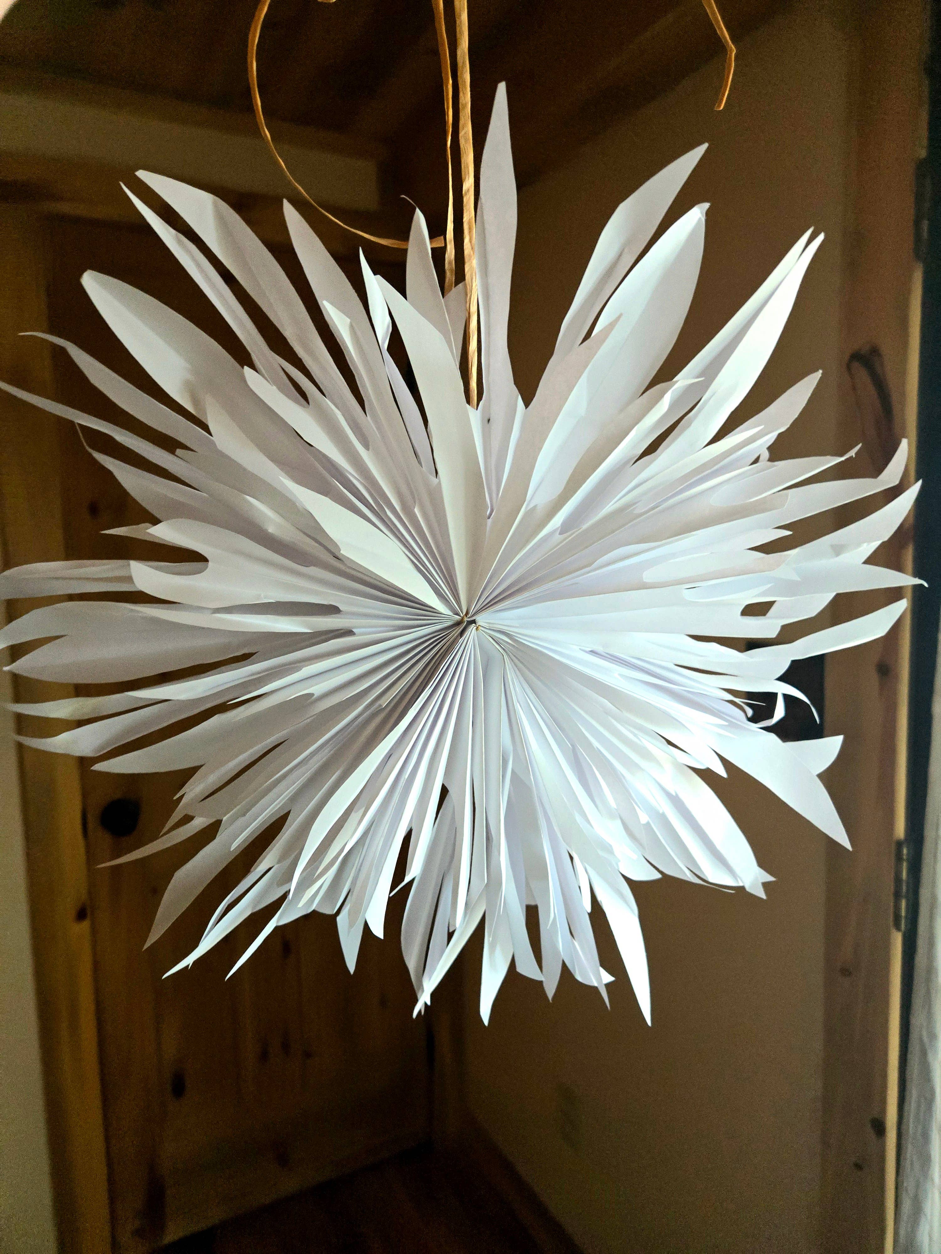 Beautiful Things By Bec - Wholesale Christmas Decoration - Weihnachtsstern Paper Dalhia, Nordic Paper Christmas Star2