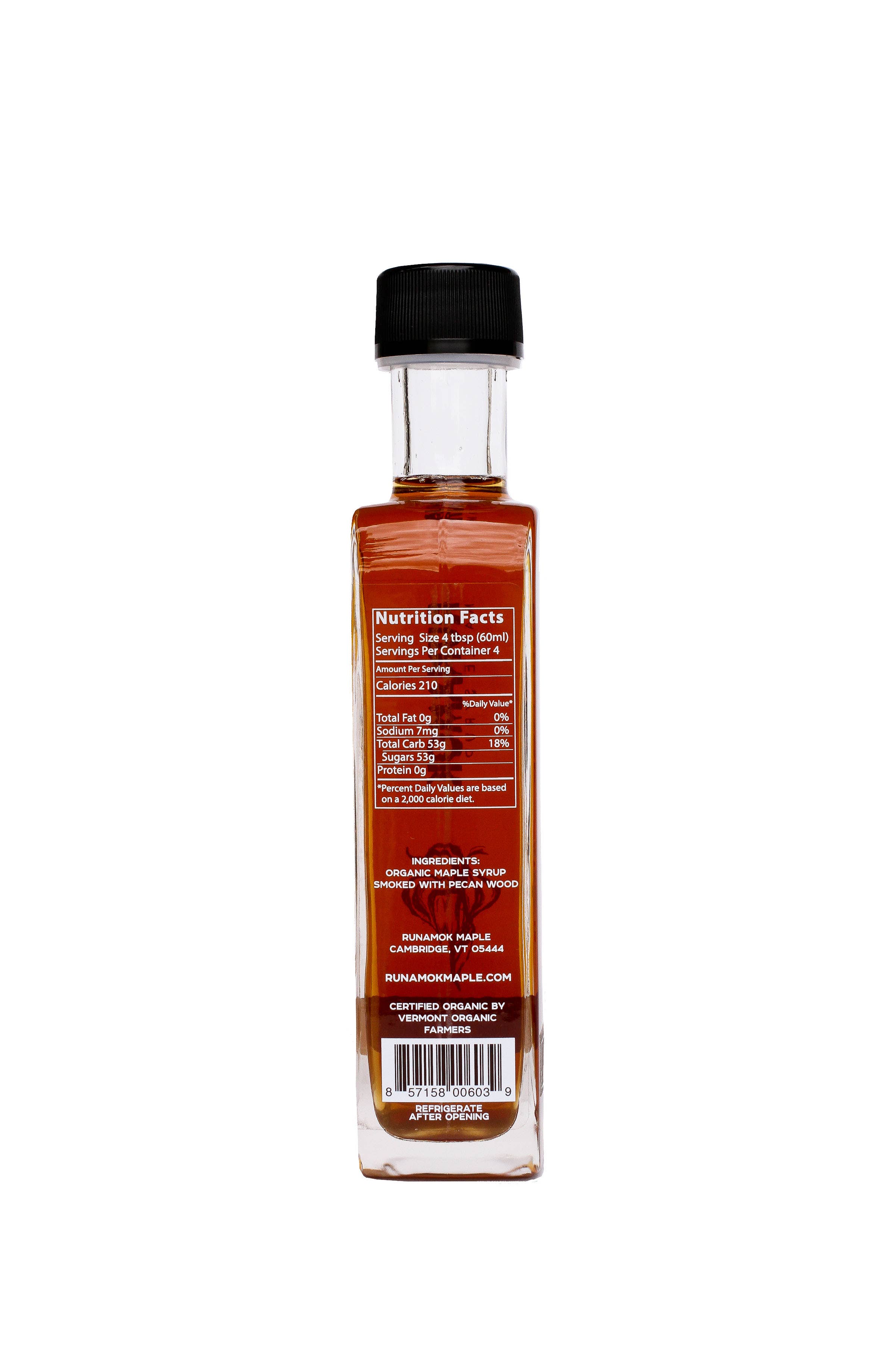 Runamok - Wholesale Maple Syrup - Smoked Maple Syrup 250ml4