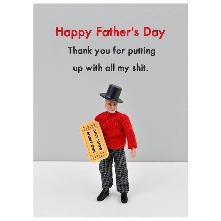 Shit Show Dad | Father's Day | Cards for Him | Funny for wholesale by Bold & Bright