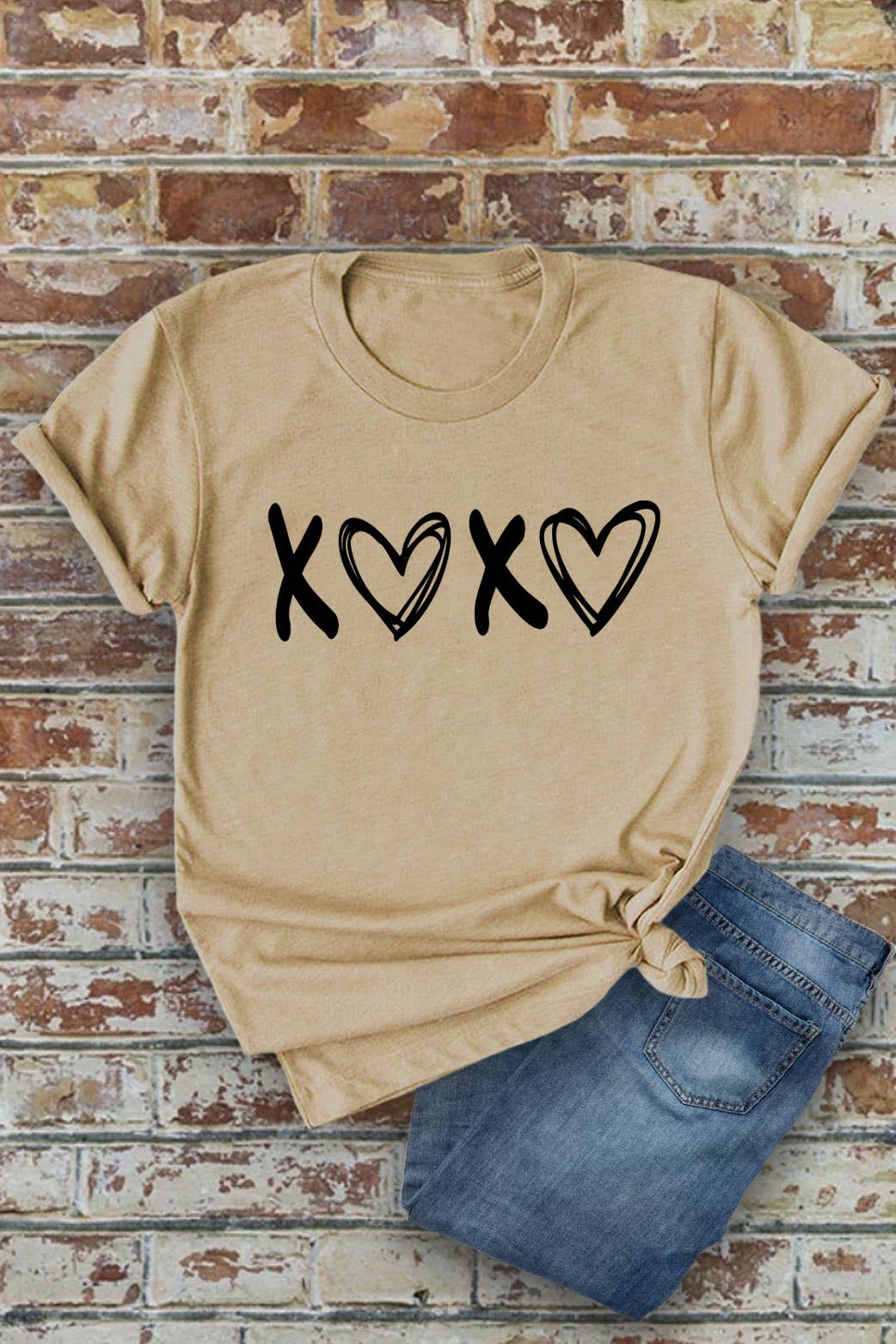 Top Avenue - Wholesale T-shirt met print - Dames - UNISEKS T-shirt met ronde hals en11