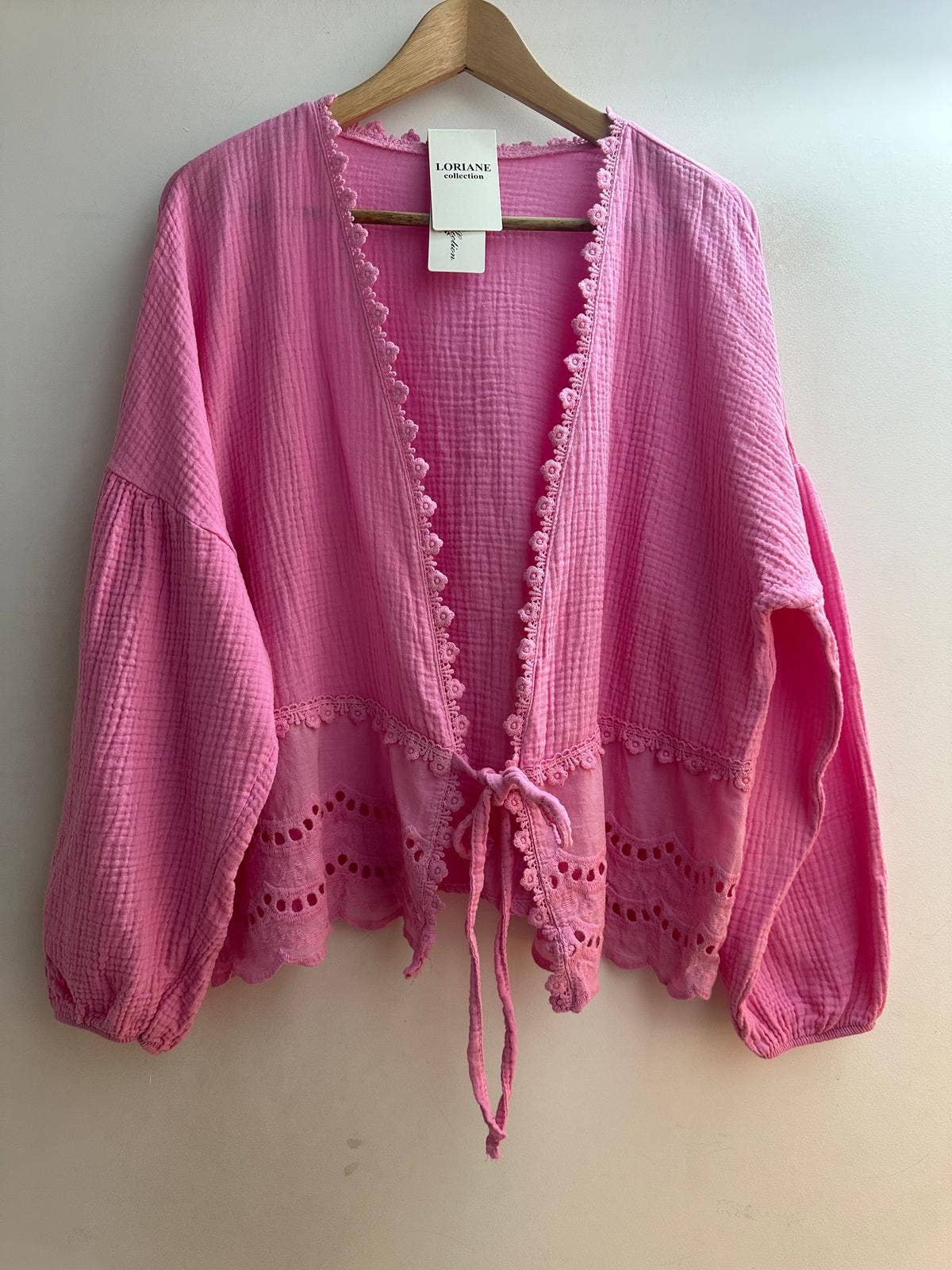 LORIANE - Wholesale Blouse - Women's - 22434 Plain blouse4