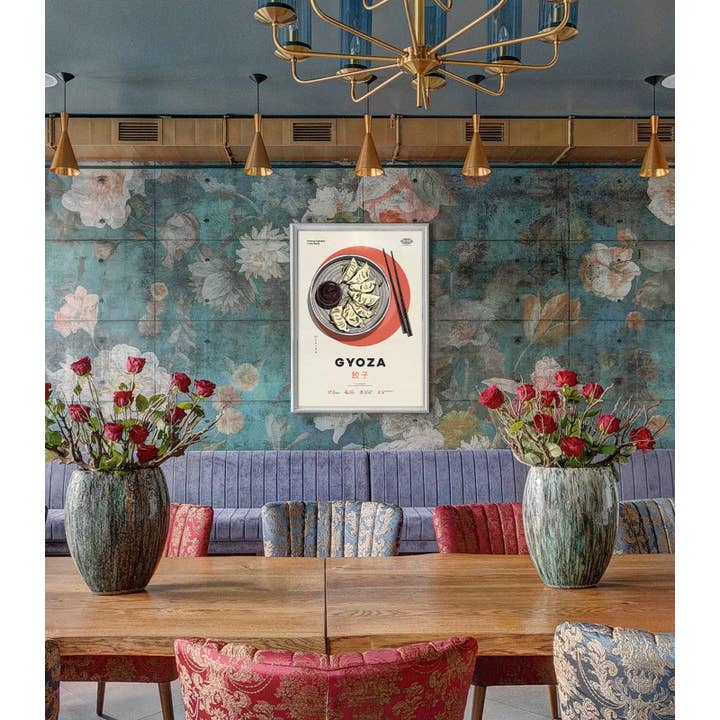 Weekend Concept - Wholesale Poster - Mid-Century Modern Gyoza Recipe Poster2