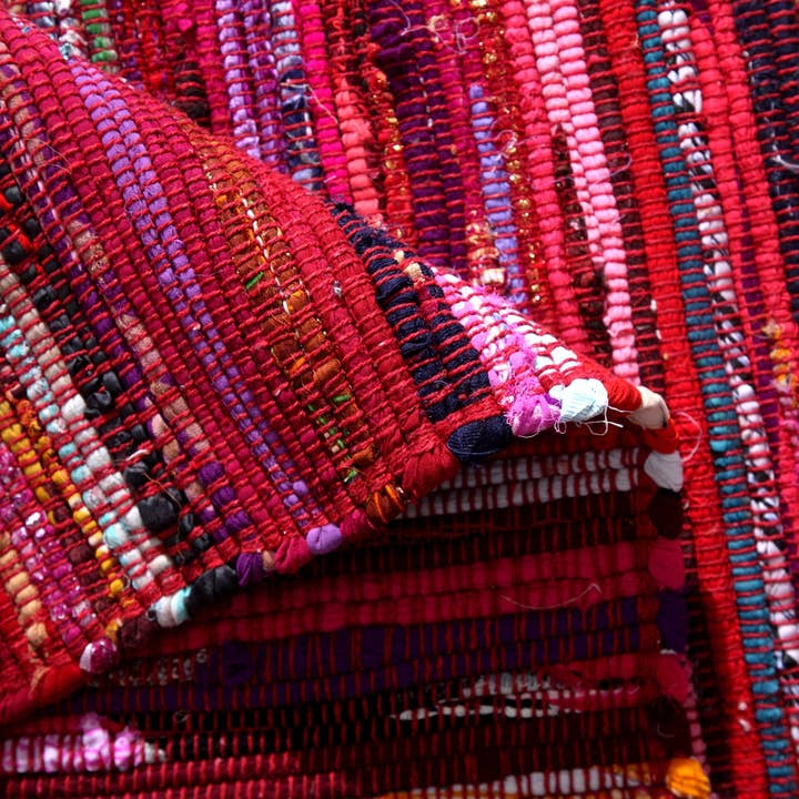 Second Nature Online - Wholesale Area Rug - FESTIVAL Rag Rug Recycled Cotton Blend in Various Colours