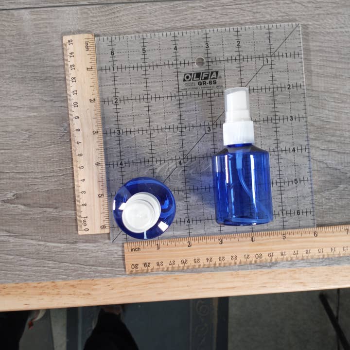 Keystone Crystals - Wholesale Spray Bottle - Plastic PET Spray Bottle 3 ounce or 90 ml Blue2