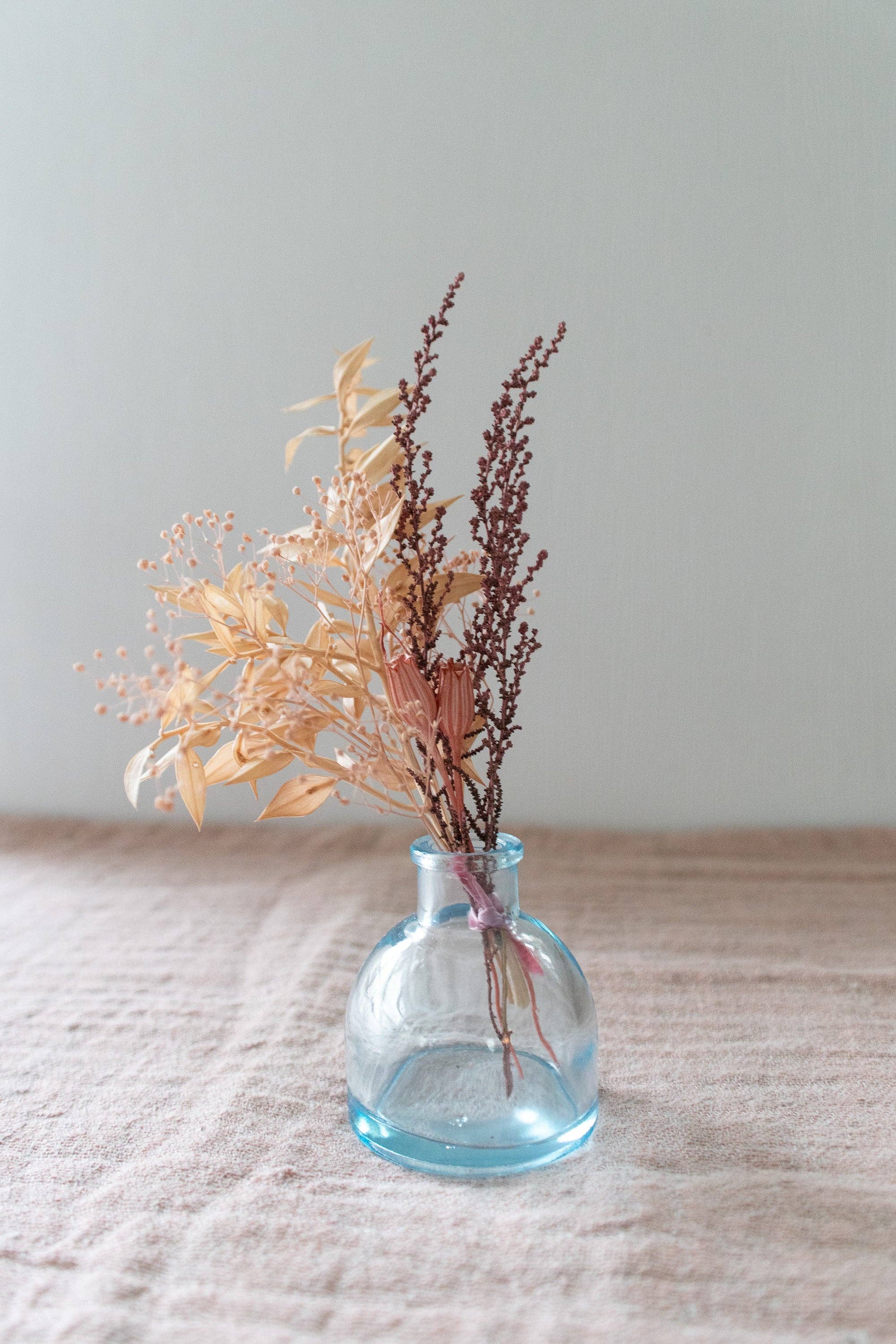Gather Goods Co - Cards, Coasters, Tea Towels, Art, Mugs - Wholesale Dried/Pressed Flowers - Micro Dried Flower Arrangement in A Glass Bud Vase3